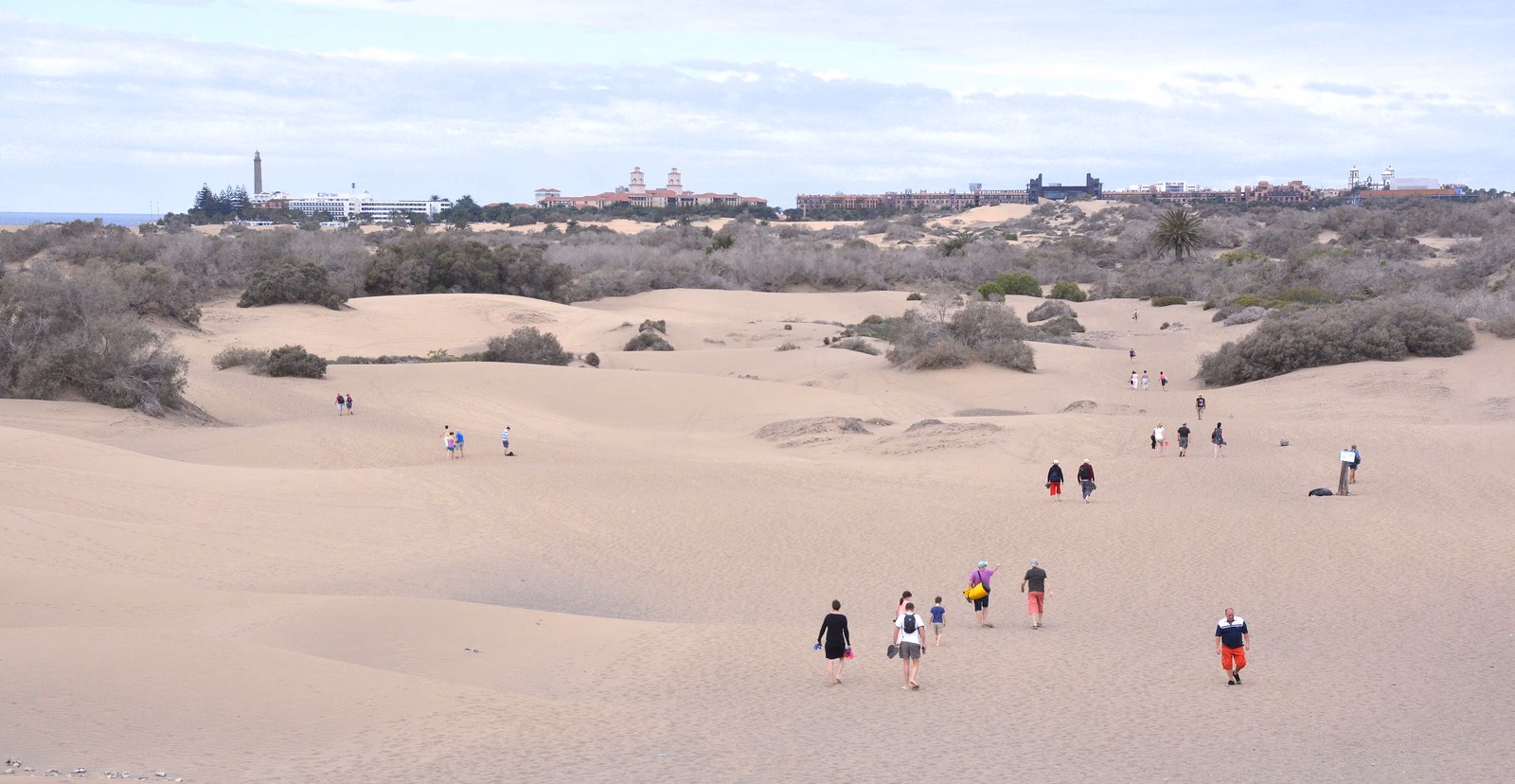 Sanddünen von Maspalomas auf Gran Canaria